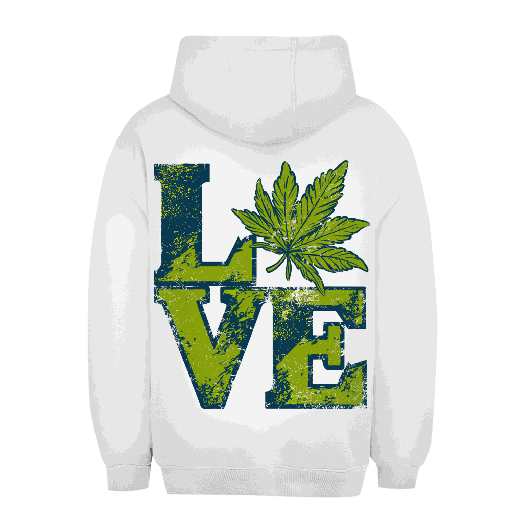 Unisex Oversize Hoodie - Love Art Print | Division420®