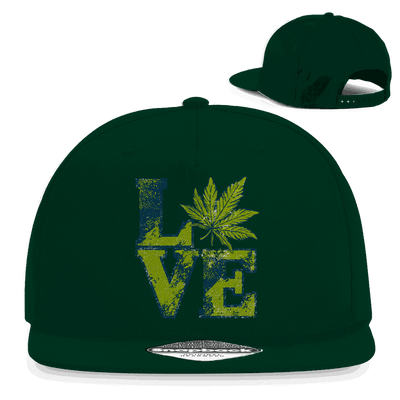 Snapback Rapper Cap - Love Art Print | Division420®