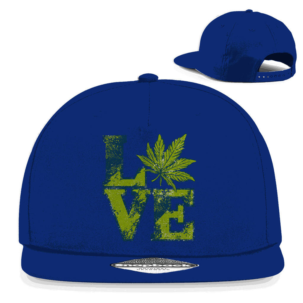 Snapback Rapper Cap - Love Art Print | Division420®