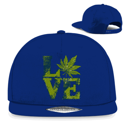 Snapback Rapper Cap - Love Art Print | Division420®