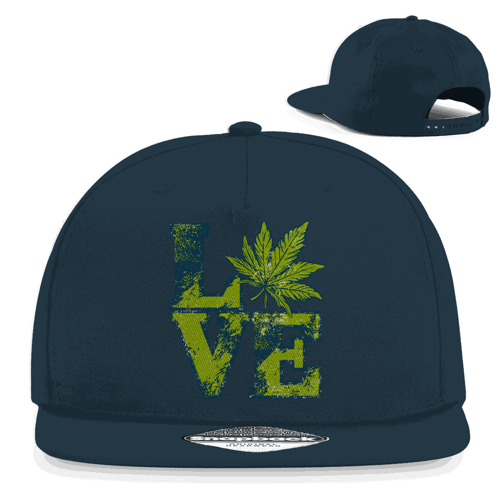 Snapback Rapper Cap - Love Art Print | Division420®