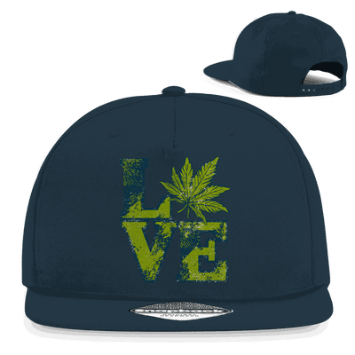 Snapback Rapper Cap - Love Art Print | Division420®
