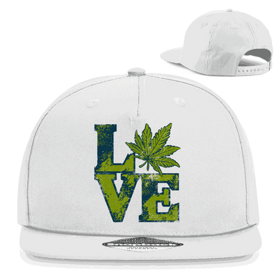 Snapback Rapper Cap - Love Art Print | Division420®