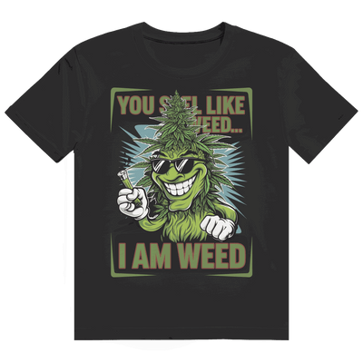 Heavy Cotton T-Shirt - You smell Like Weed | Division420®