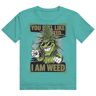 Heavy Cotton T-Shirt - You smell Like Weed | Division420®