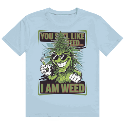 Heavy Cotton T-Shirt - You smell Like Weed | Division420®
