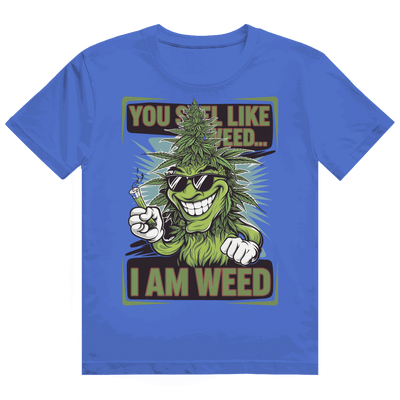 Heavy Cotton T-Shirt - You smell Like Weed | Division420®
