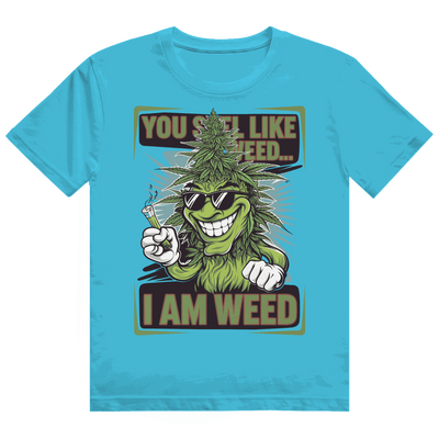 Heavy Cotton T-Shirt - You smell Like Weed | Division420®