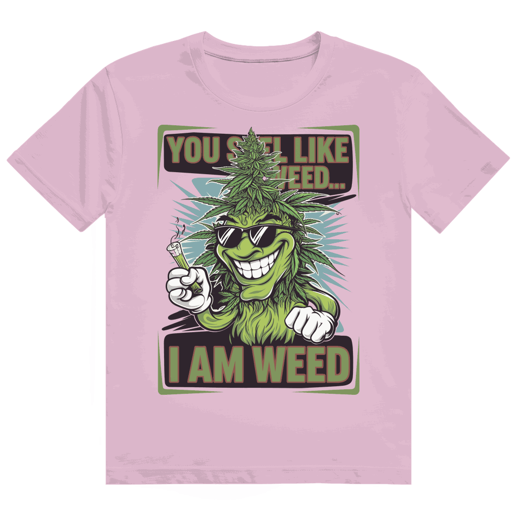 Heavy Cotton T-Shirt - You smell Like Weed | Division420®
