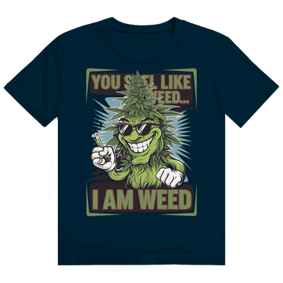 Heavy Cotton T-Shirt - You smell Like Weed | Division420®