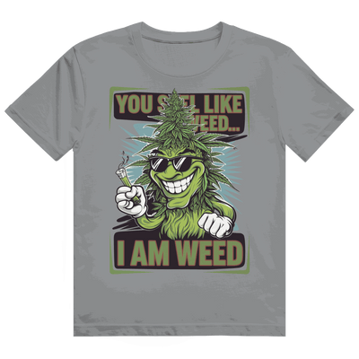 Heavy Cotton T-Shirt - You smell Like Weed | Division420®
