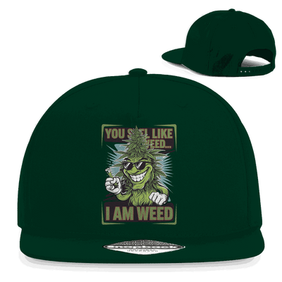 Snapback Rapper Cap - You smell Like Weed | Division420®