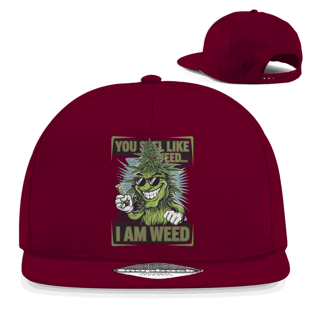 Snapback Rapper Cap - You smell Like Weed | Division420®
