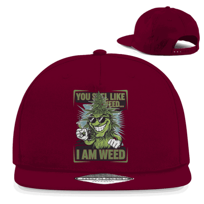 Snapback Rapper Cap - You smell Like Weed | Division420®