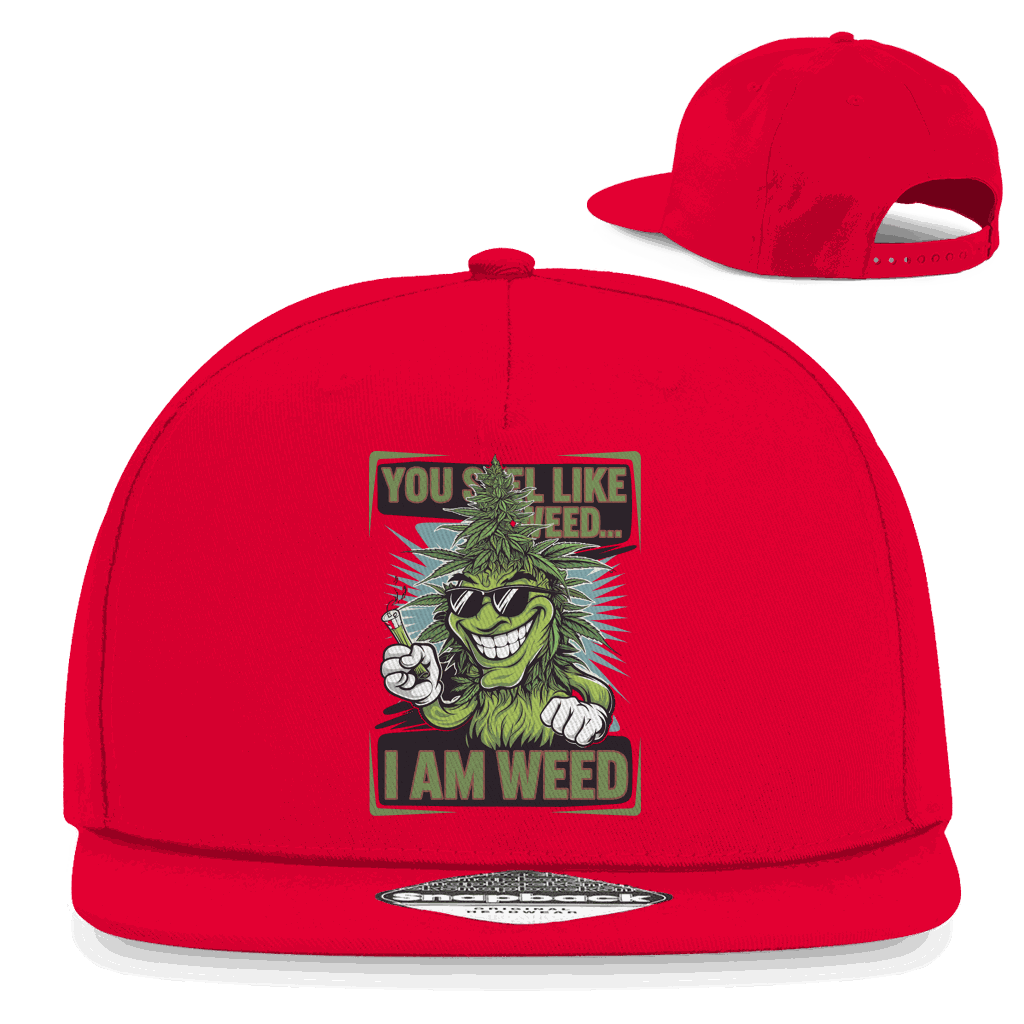 Snapback Rapper Cap - You smell Like Weed | Division420®