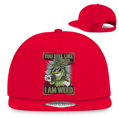 Snapback Rapper Cap - You smell Like Weed | Division420®