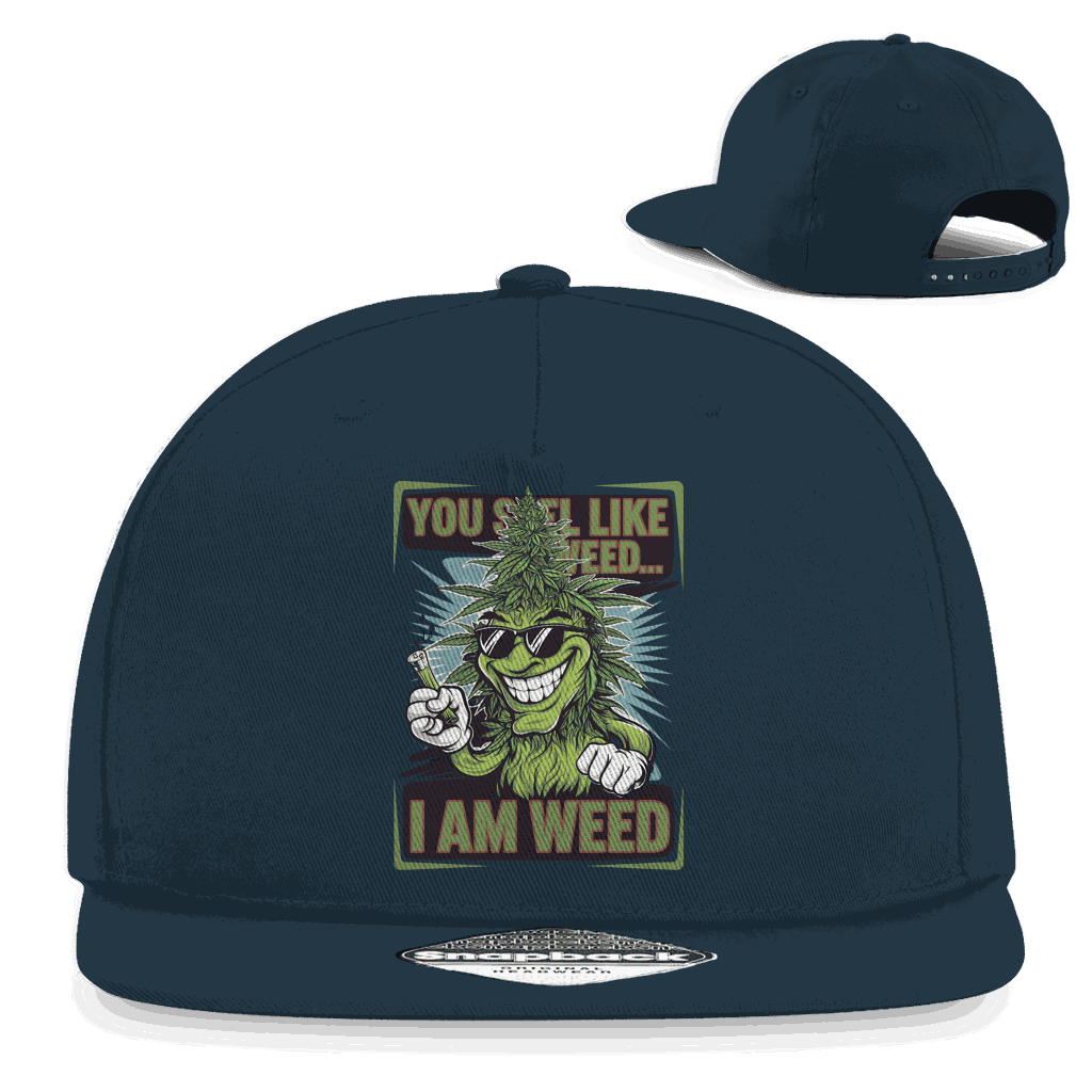 Snapback Rapper Cap - You smell Like Weed | Division420®