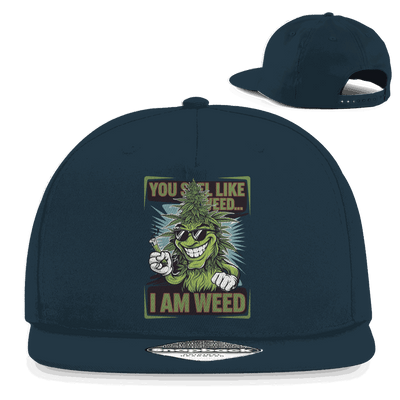 Snapback Rapper Cap - You smell Like Weed | Division420®