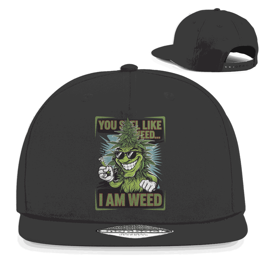 Snapback Rapper Cap - You smell Like Weed | Division420®
