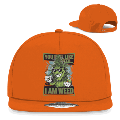Snapback Rapper Cap - You smell Like Weed | Division420®