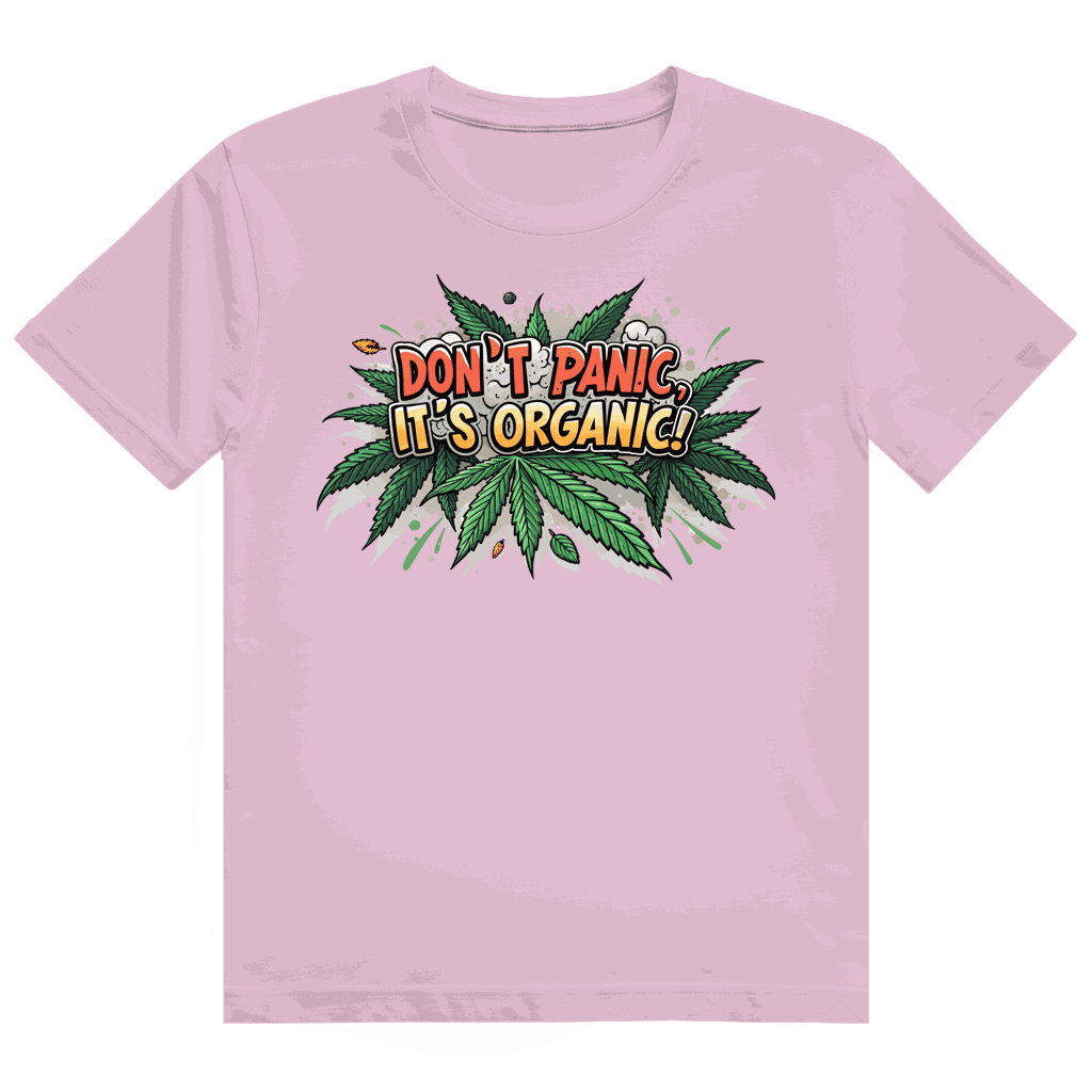 Heavy Cotton T-Shirt - Dont Panic its Organic | Division420®