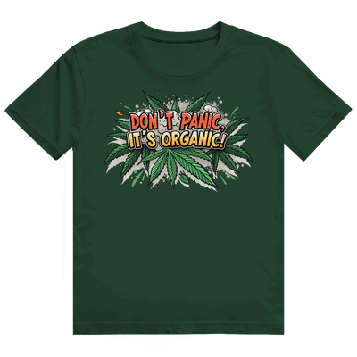 Heavy Cotton T-Shirt - Dont Panic its Organic | Division420®