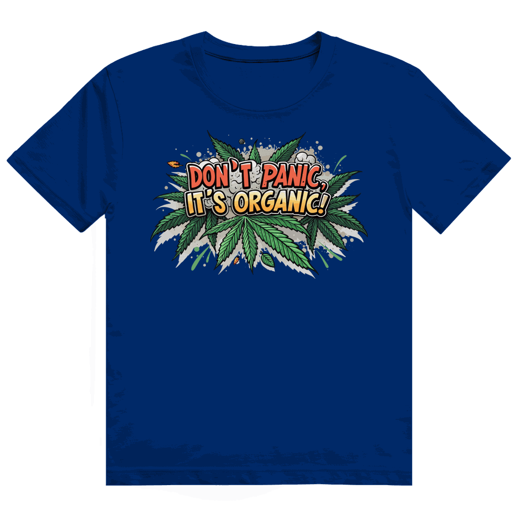Heavy Cotton T-Shirt - Dont Panic its Organic | Division420®