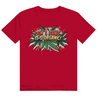 Heavy Cotton T-Shirt - Dont Panic its Organic | Division420®