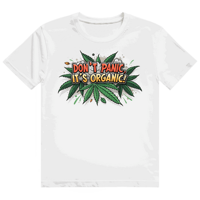 Heavy Cotton T-Shirt - Dont Panic its Organic | Division420®