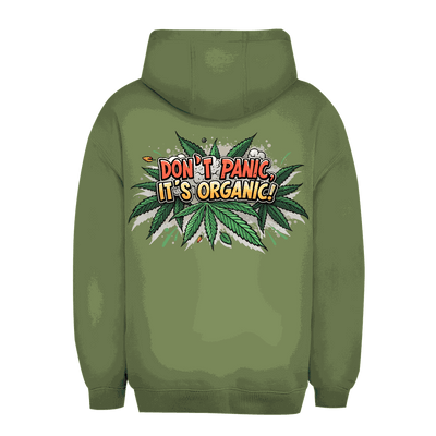 Unisex Oversize Hoodie - Dont Panic its Organic | Division420®