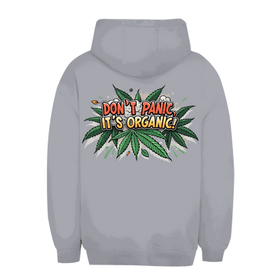 Unisex Oversize Hoodie von Division420 in Schwarz mit Kapuze und Kängurutasche, entspannter urbaner Stil
