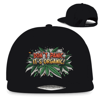 Snapback Rapper Cap - Dont Panic its Organic | Division420®