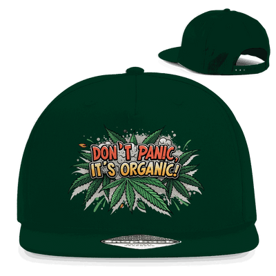 Snapback Rapper Cap - Dont Panic its Organic | Division420®