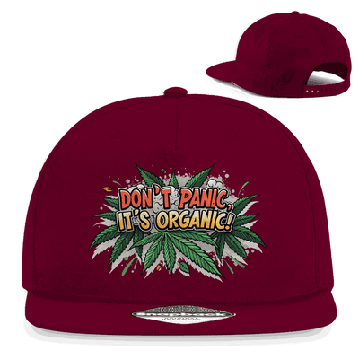 Snapback Rapper Cap - Dont Panic its Organic | Division420®