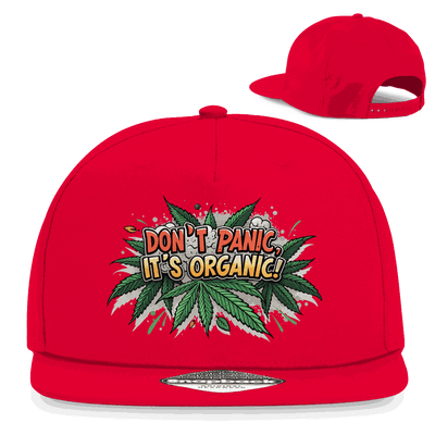 Snapback Rapper Cap - Dont Panic its Organic | Division420®