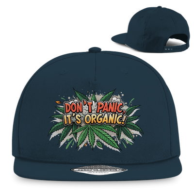 Snapback Rapper Cap - Dont Panic its Organic | Division420®