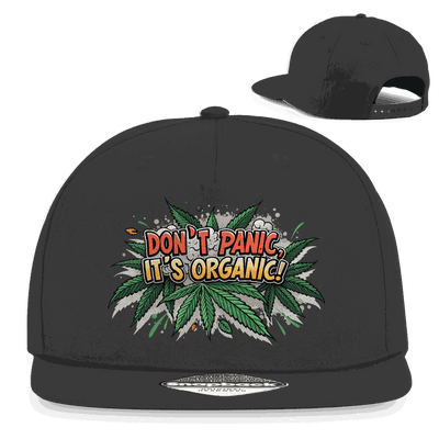 Snapback Rapper Cap - Dont Panic its Organic | Division420®