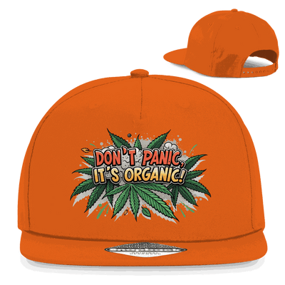 Snapback Rapper Cap - Dont Panic its Organic | Division420®