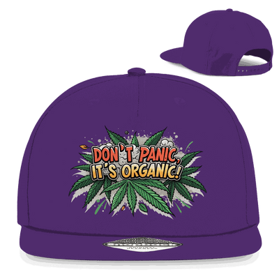 Snapback Rapper Cap - Dont Panic its Organic | Division420®