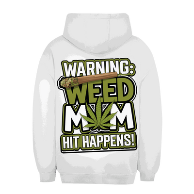 Unisex Oversize Hoodie - Warning Weed Mom | Division420®