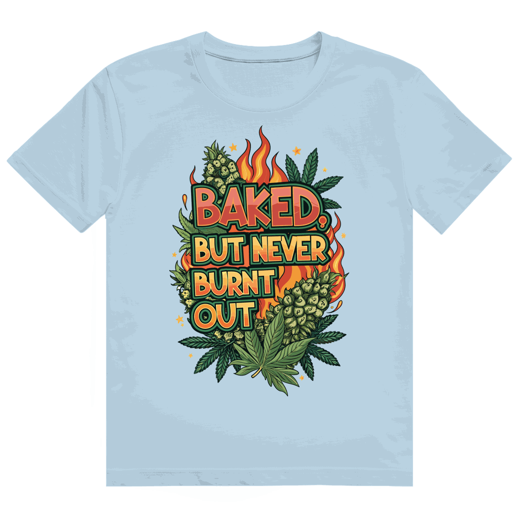 Heavy Cotton T-Shirt - Baked, but never burn out | Division420®