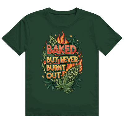 Heavy Cotton T-Shirt - Baked, but never burn out | Division420®