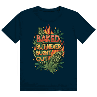 Heavy Cotton T-Shirt - Baked, but never burn out | Division420®
