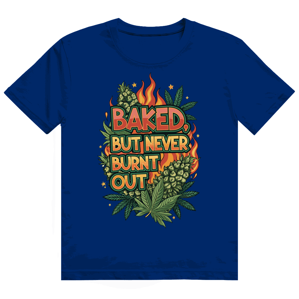 Heavy Cotton T-Shirt - Baked, but never burn out | Division420®