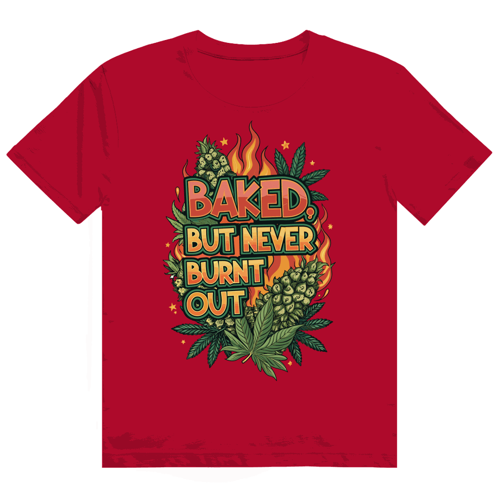 Heavy Cotton T-Shirt - Baked, but never burn out | Division420®
