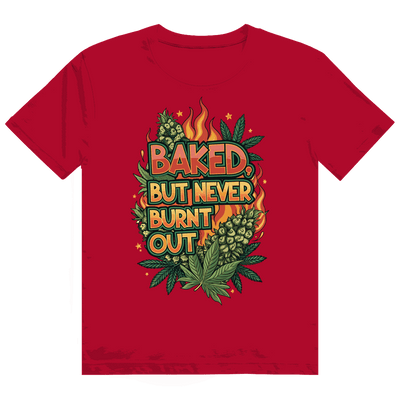 Heavy Cotton T-Shirt - Baked, but never burn out | Division420®