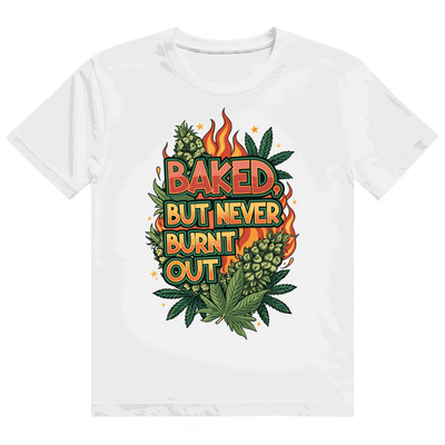 Heavy Cotton T-Shirt - Baked, but never burn out | Division420®