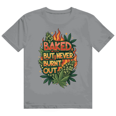 Heavy Cotton T-Shirt - Baked, but never burn out | Division420®