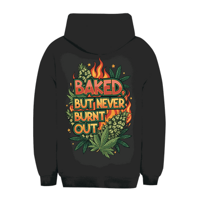 Unisex Oversize Hoodie - Baked, but never burn out | Division420®
