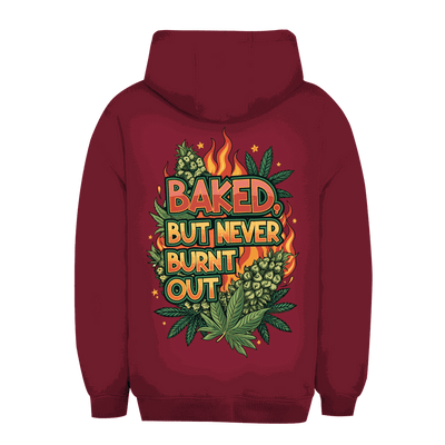 Unisex Oversize Hoodie - Baked, but never burn out | Division420®